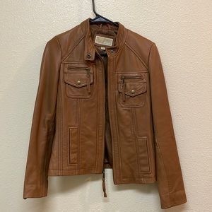 Michael Kors, Leather Bomber jacket size XS